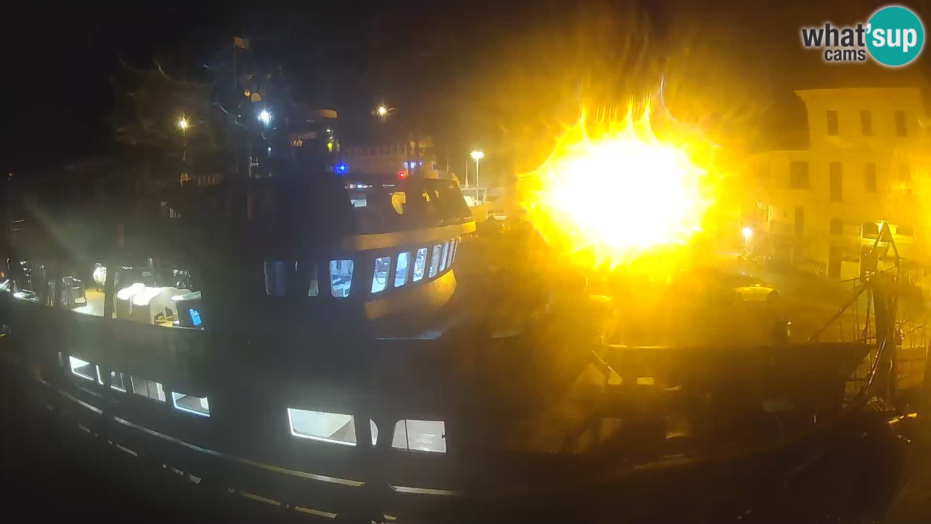 The boat Lo Squalo IV – live webcam arcipelago La Maddalena – Sardinia – Italy