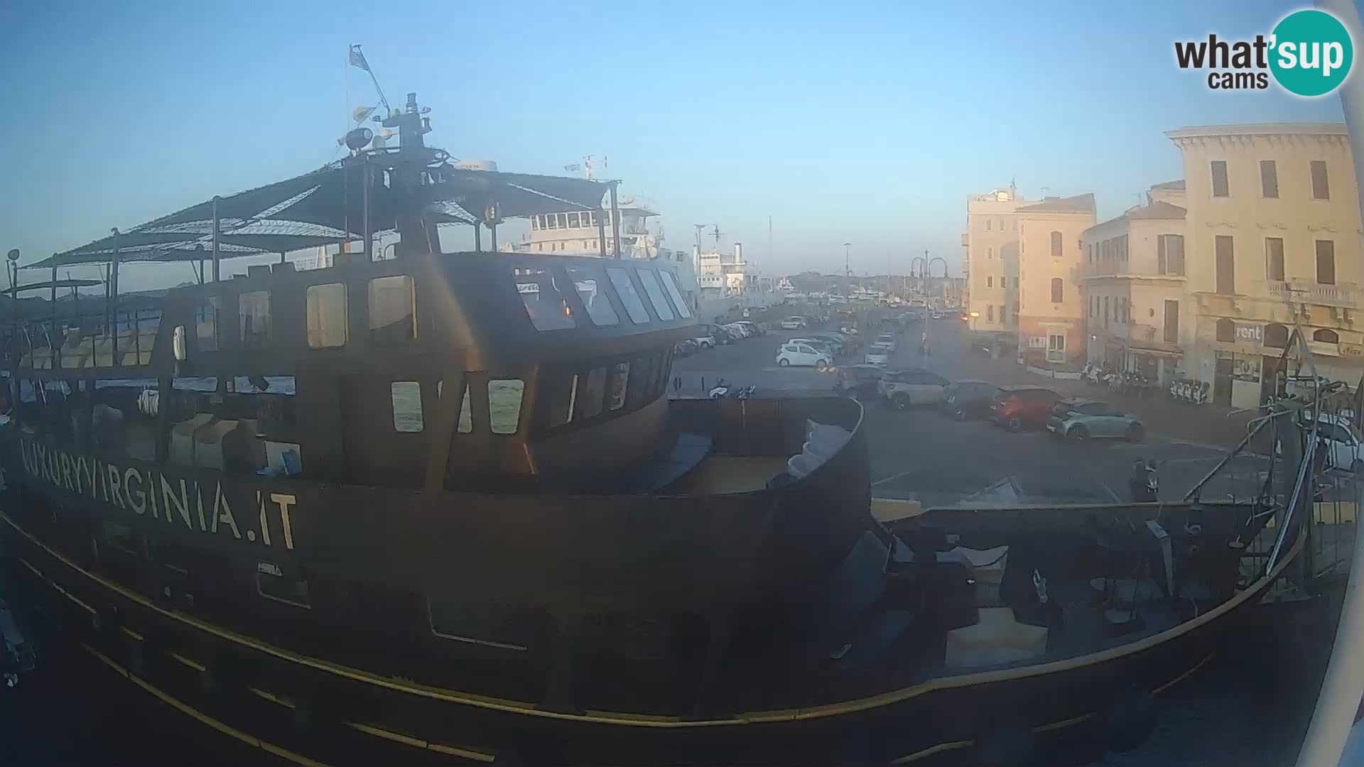 Le bateau Lo Squalo IV – webcam en direct arcipelago La Maddalena – Sardaigne – Italie