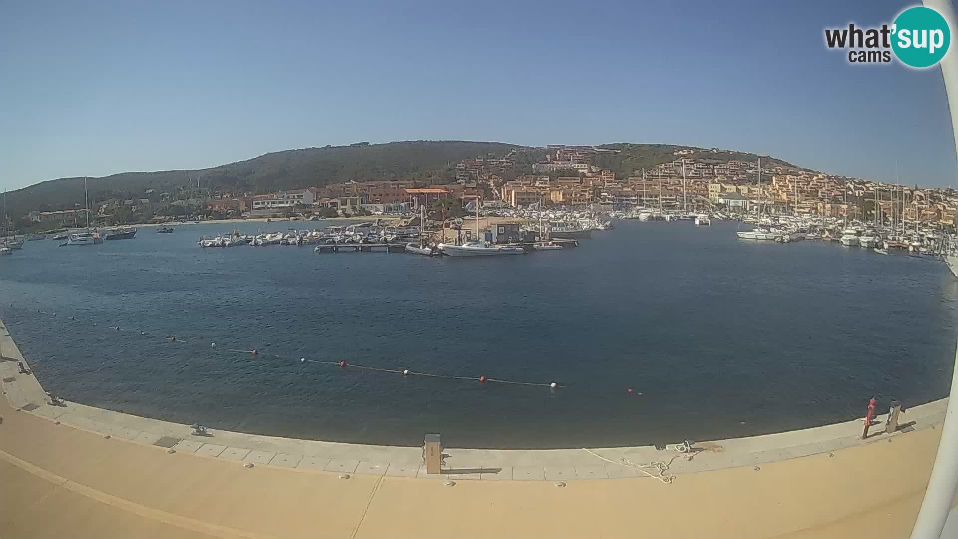 El barco Lo Squalo IV – webcam en directo archipiélago La Maddalena – Cerdeña – Italia