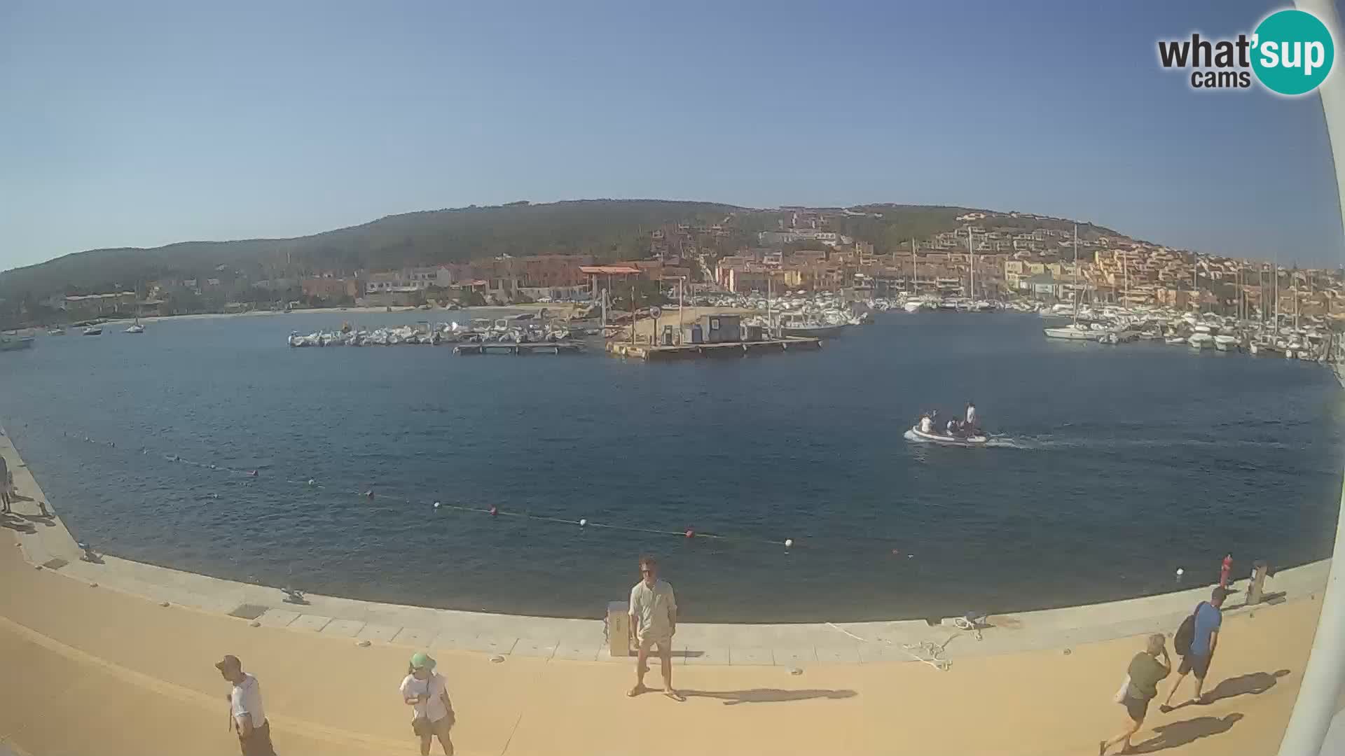 Das Boot Lo Squalo IV – Live Webcam Archipel La Maddalena – Sardinien – Italien