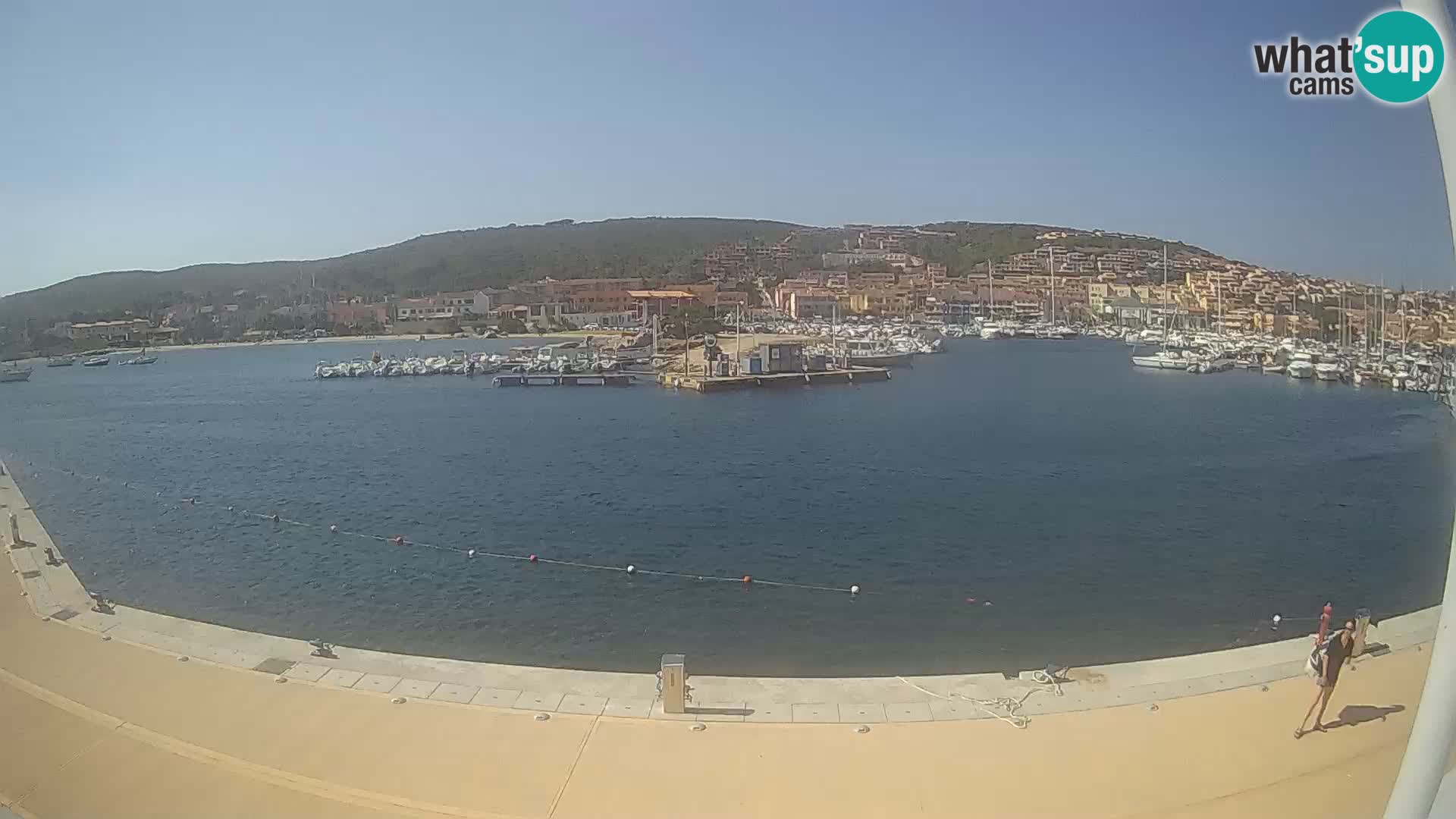El barco Lo Squalo IV – webcam en directo archipiélago La Maddalena – Cerdeña – Italia