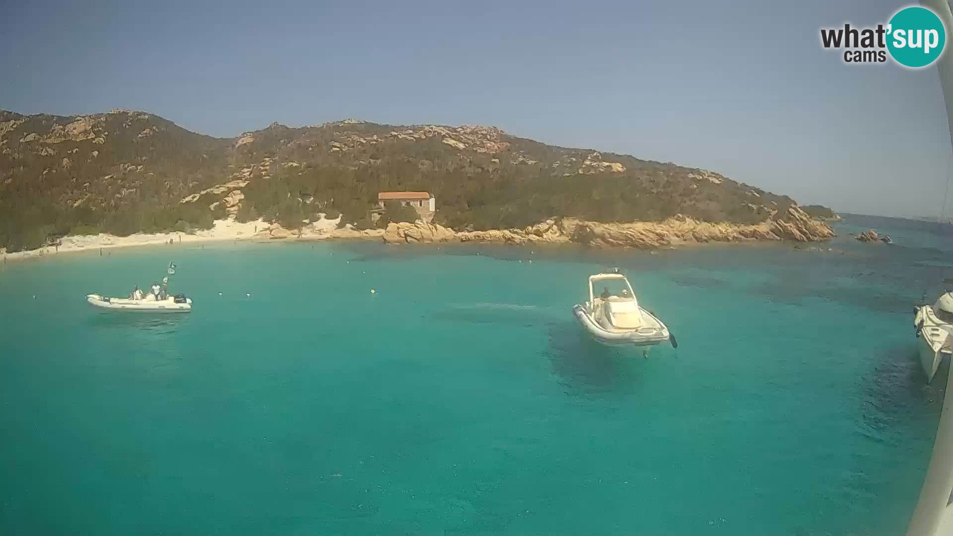 El barco Lo Squalo IV – webcam en directo archipiélago La Maddalena – Cerdeña – Italia