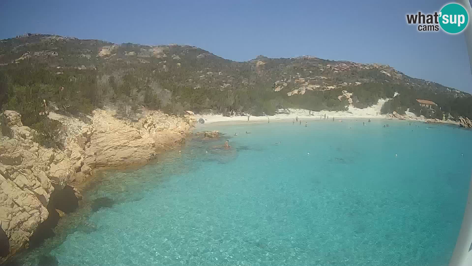Le bateau Lo Squalo IV – webcam en direct arcipelago La Maddalena – Sardaigne – Italie