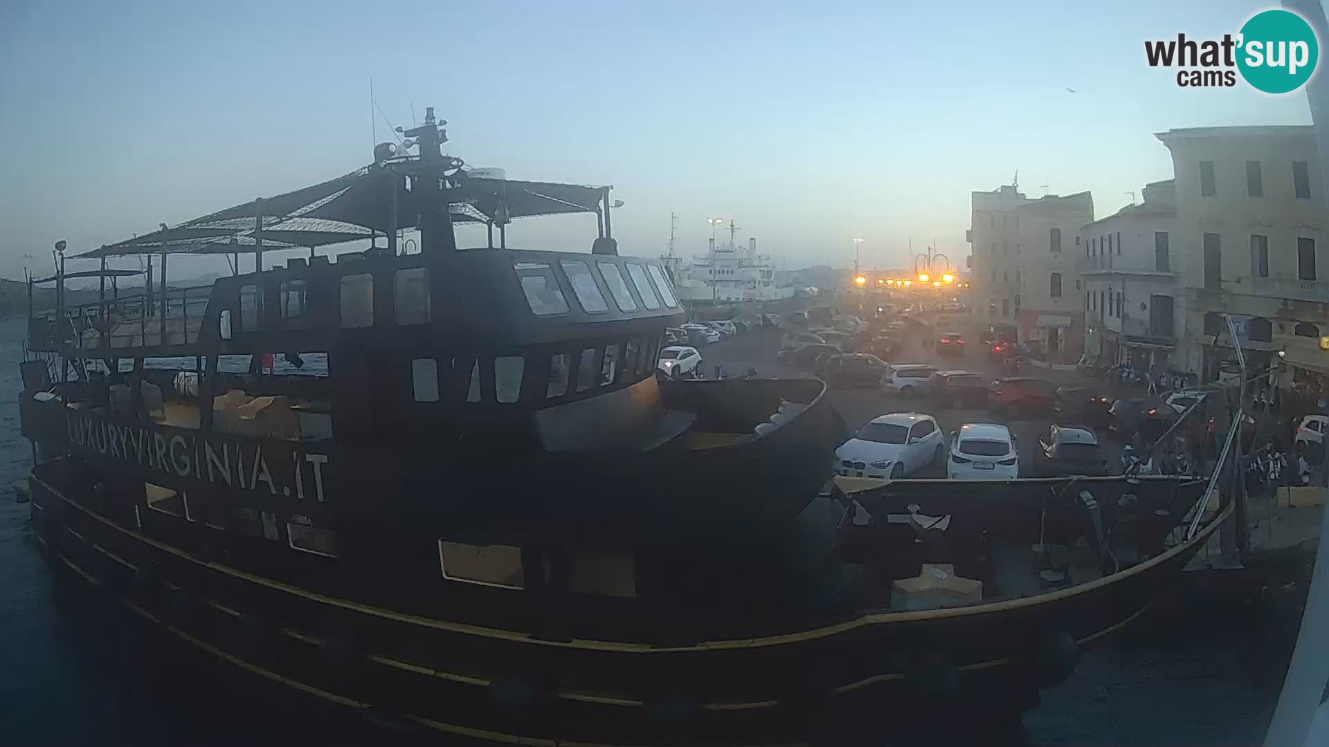 Le bateau Lo Squalo IV – webcam en direct arcipelago La Maddalena – Sardaigne – Italie