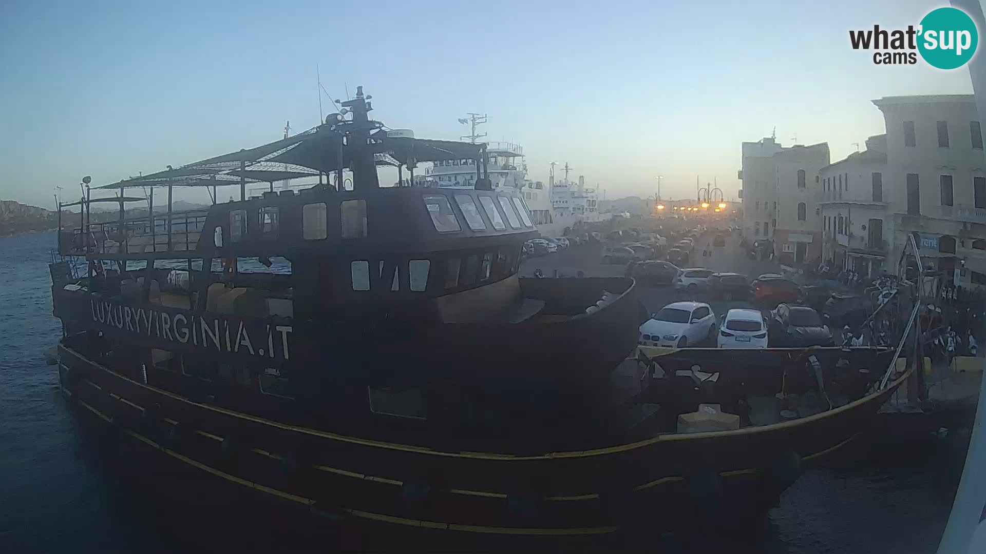 El barco Lo Squalo IV – webcam en directo archipiélago La Maddalena – Cerdeña – Italia