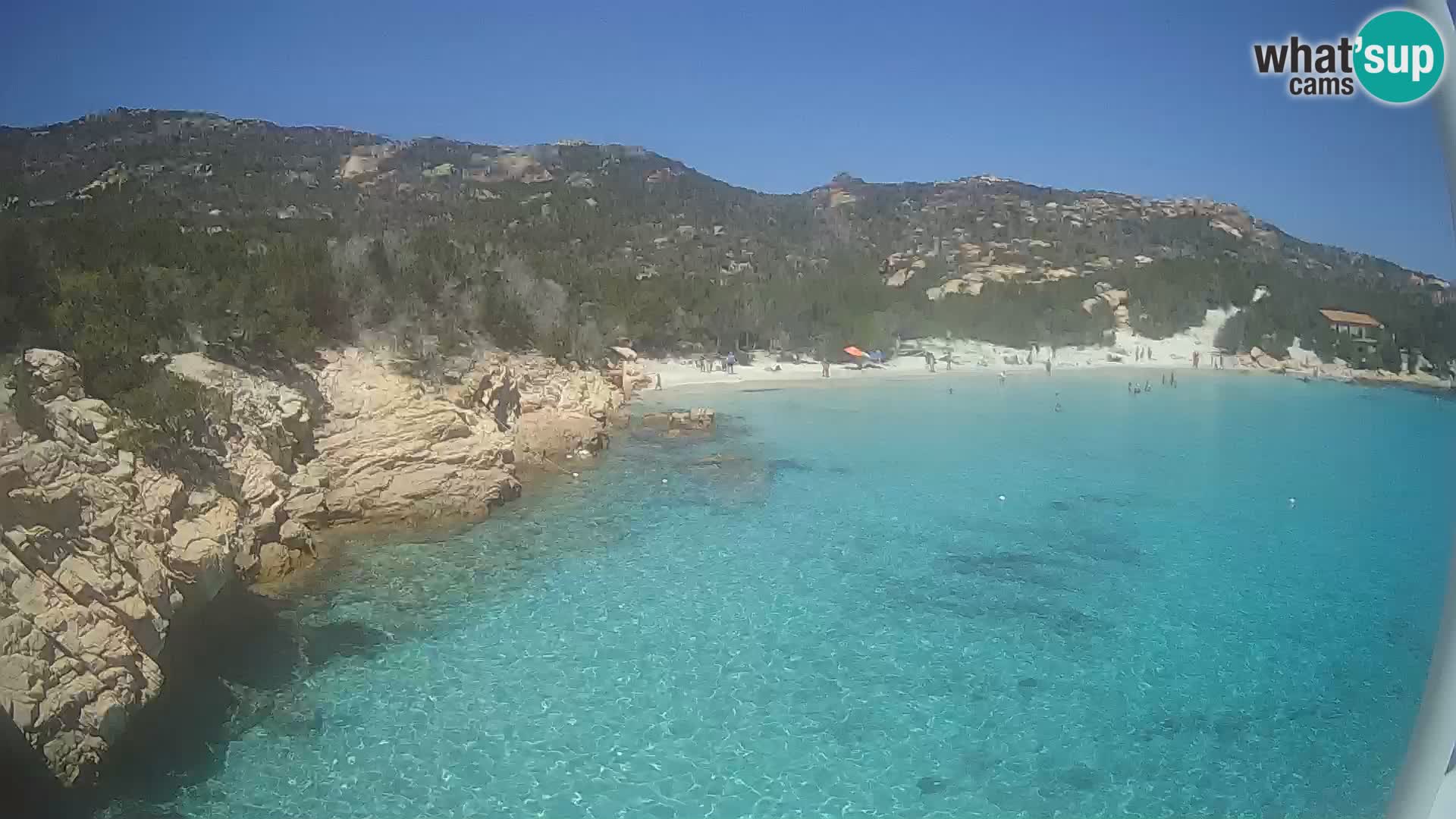 El barco Lo Squalo IV – webcam en directo archipiélago La Maddalena – Cerdeña – Italia