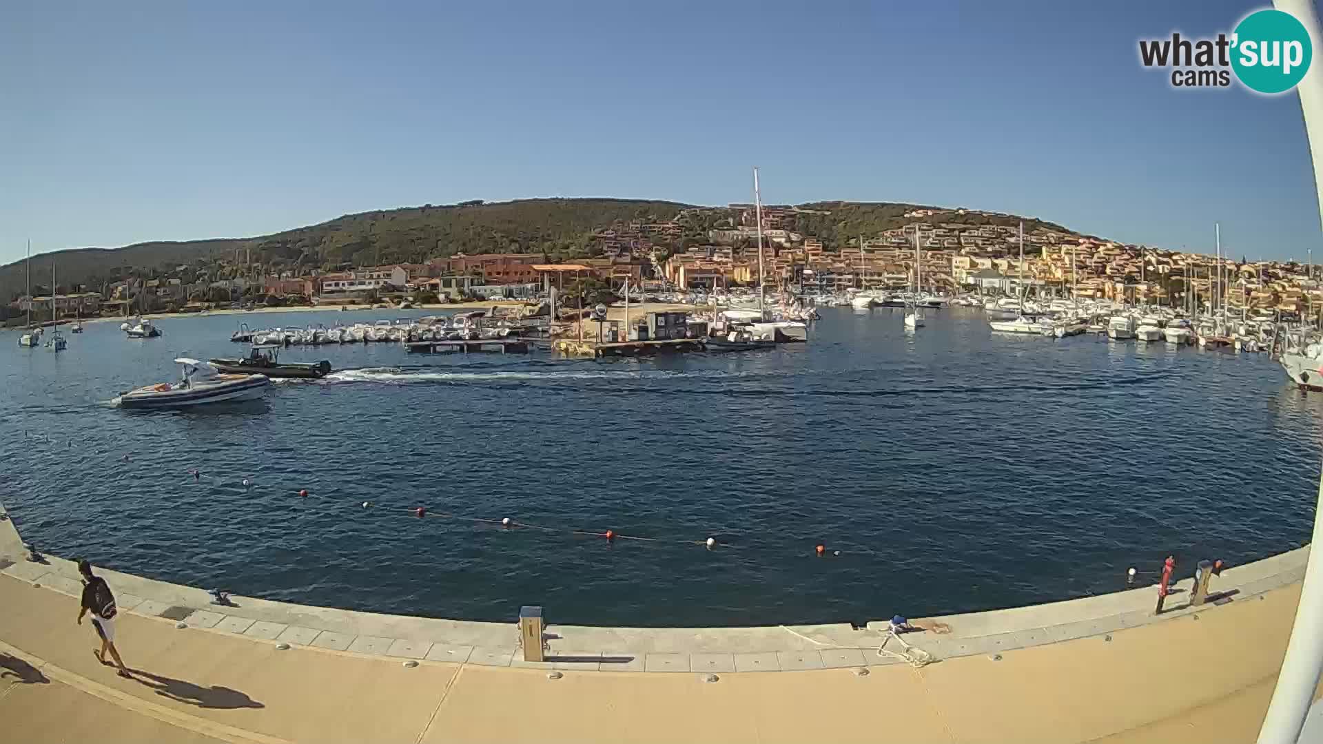 Das Boot Lo Squalo IV – Live Webcam Archipel La Maddalena – Sardinien – Italien