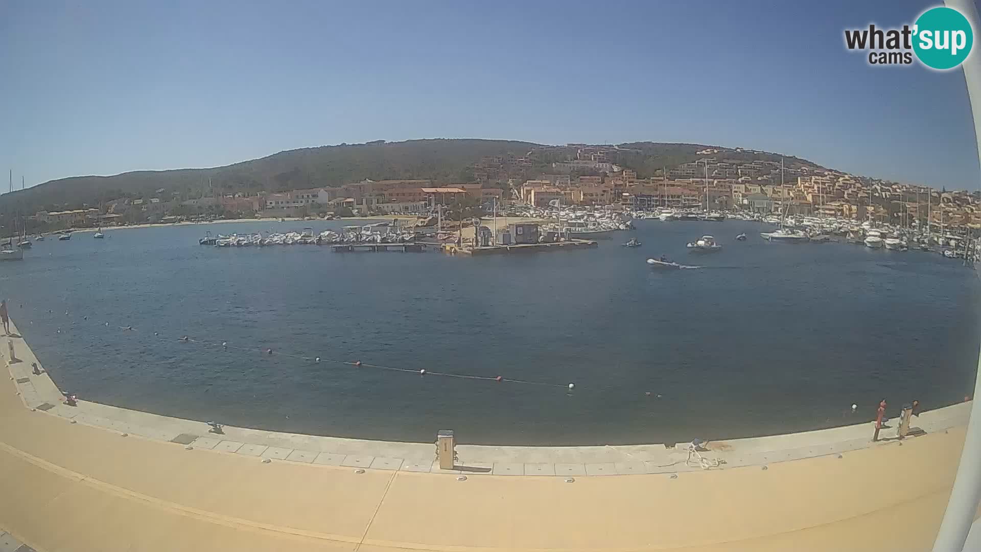 El barco Lo Squalo IV – webcam en directo archipiélago La Maddalena – Cerdeña – Italia