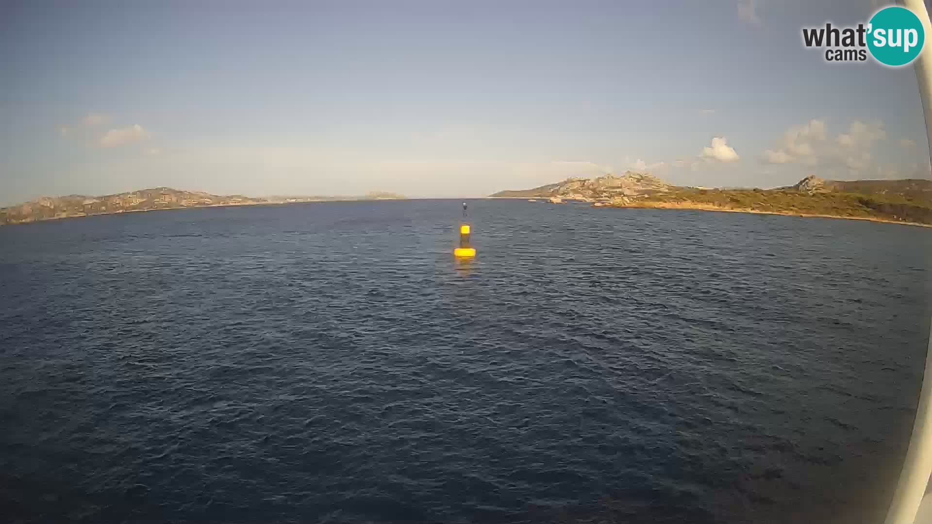 The boat Lo Squalo IV – live webcam arcipelago La Maddalena – Sardinia – Italy
