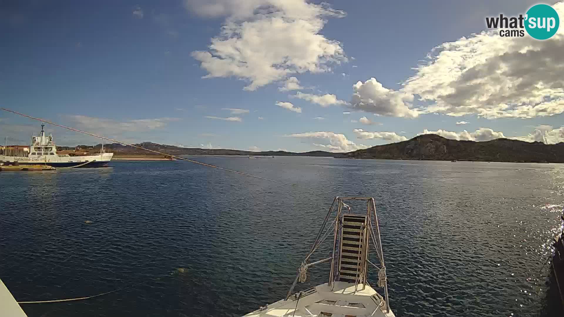 Le bateau Lo Squalo IV – webcam en direct arcipelago La Maddalena – Sardaigne – Italie