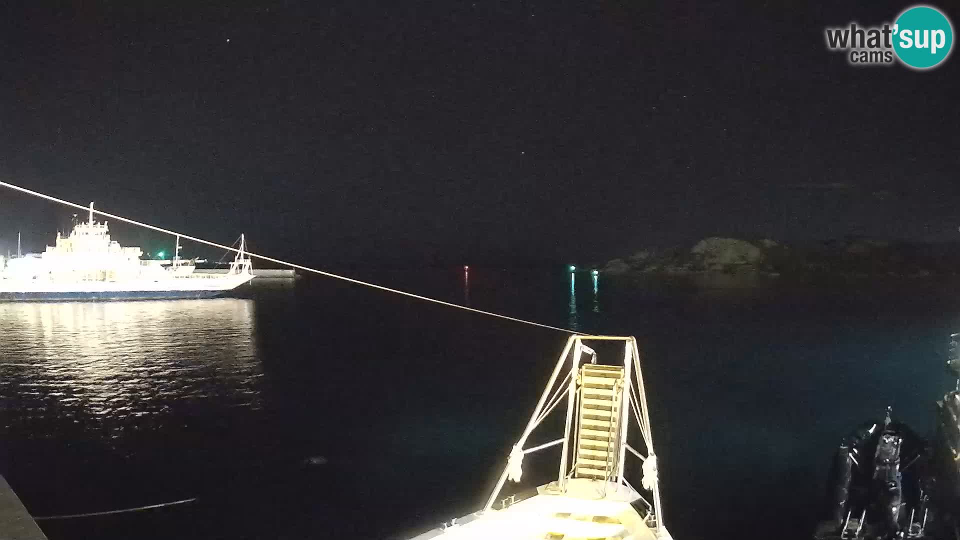 El barco Lo Squalo IV – webcam en directo archipiélago La Maddalena – Cerdeña – Italia