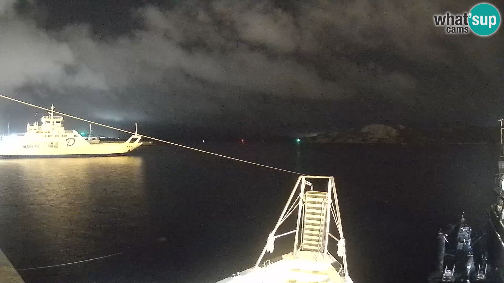 The boat Lo Squalo IV – live webcam arcipelago La Maddalena – Sardinia – Italy