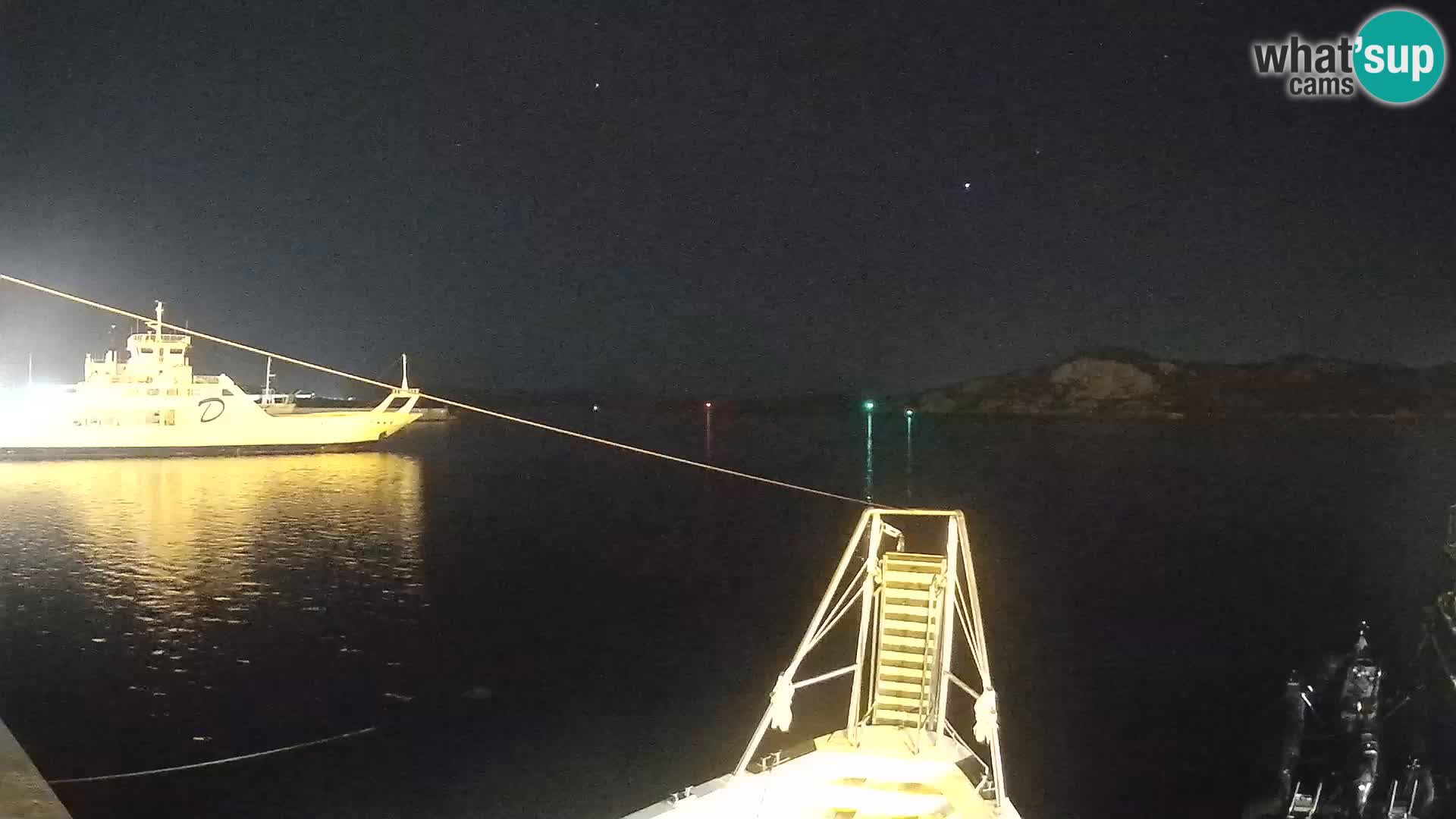 The boat Lo Squalo IV – live webcam arcipelago La Maddalena – Sardinia – Italy