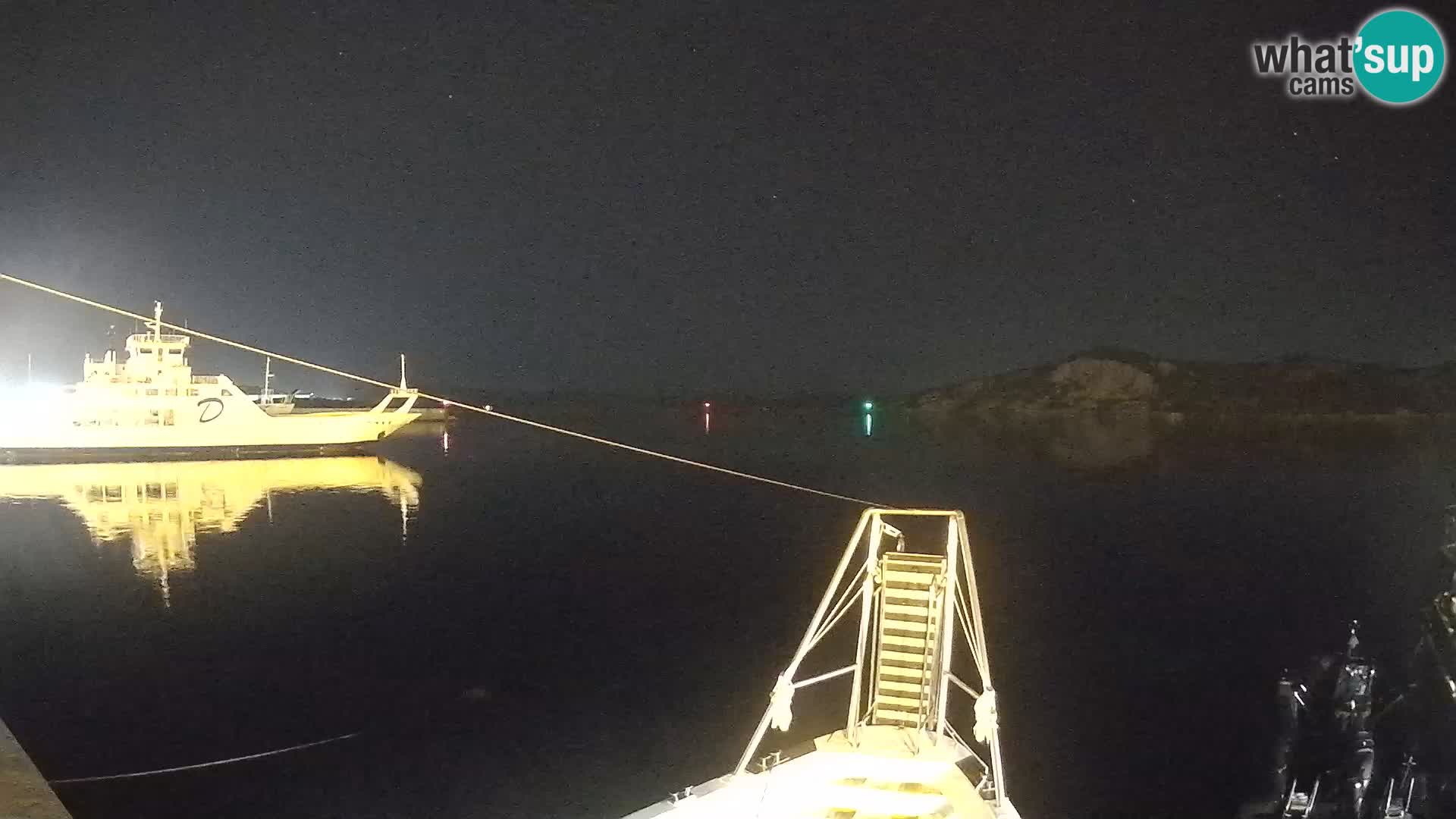 Le bateau Lo Squalo IV – webcam en direct arcipelago La Maddalena – Sardaigne – Italie