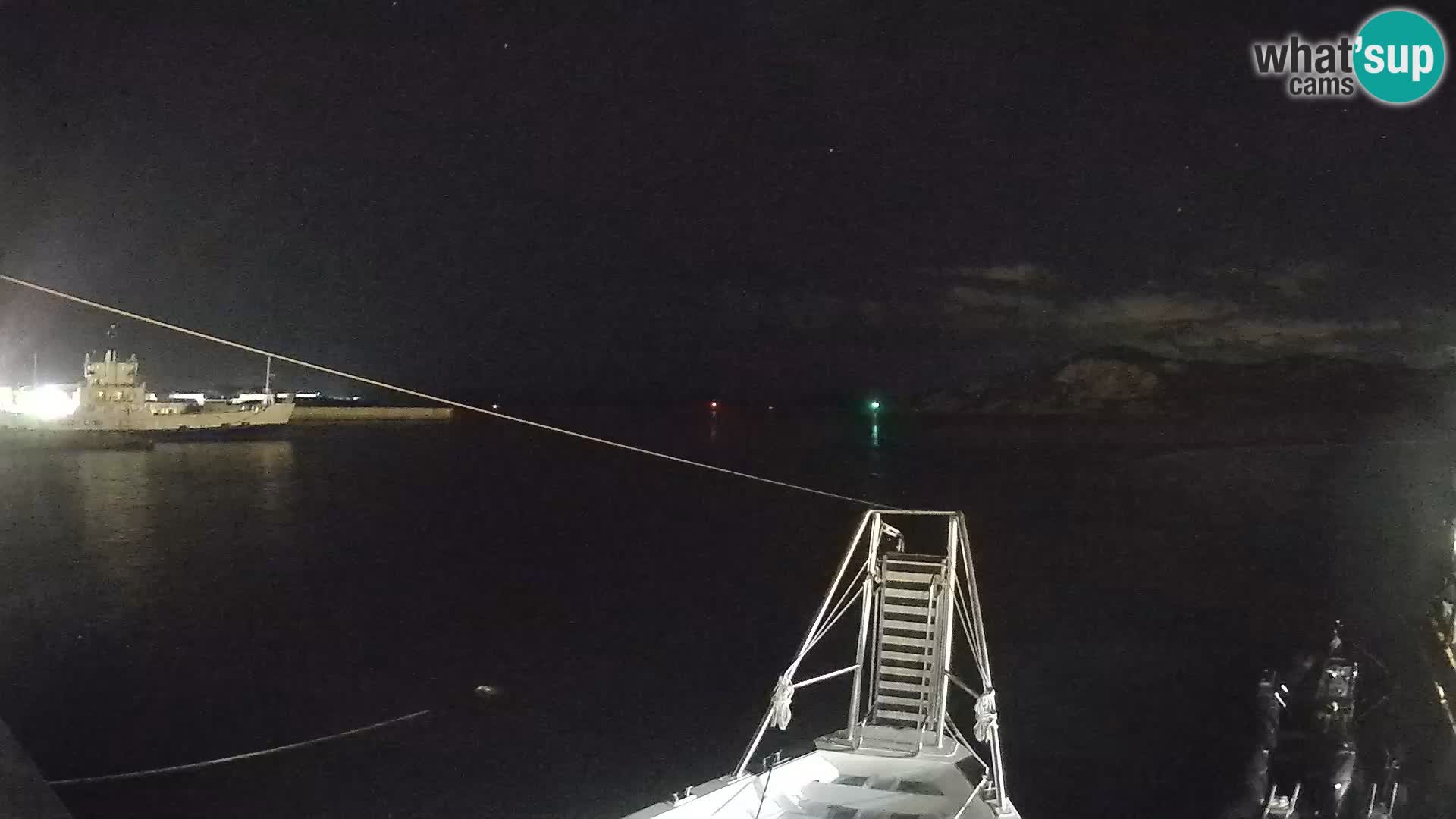 The boat Lo Squalo IV – live webcam arcipelago La Maddalena – Sardinia – Italy