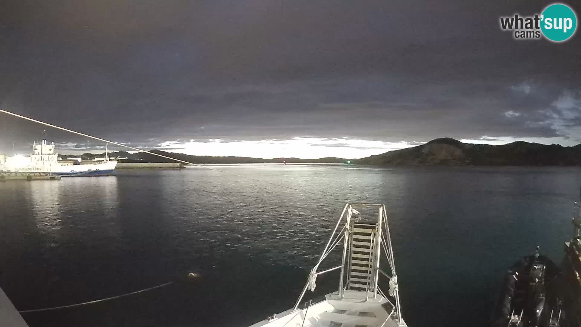 El barco Lo Squalo IV – webcam en directo archipiélago La Maddalena – Cerdeña – Italia