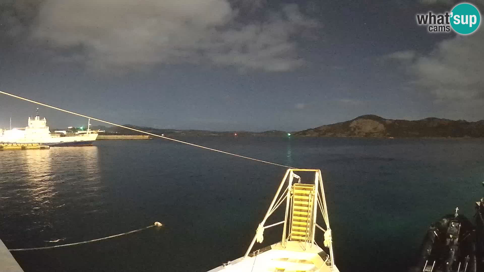 El barco Lo Squalo IV – webcam en directo archipiélago La Maddalena – Cerdeña – Italia