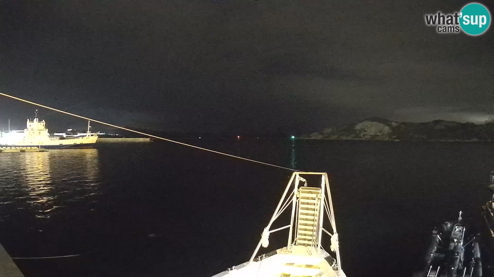 Le bateau Lo Squalo IV – webcam en direct arcipelago La Maddalena – Sardaigne – Italie