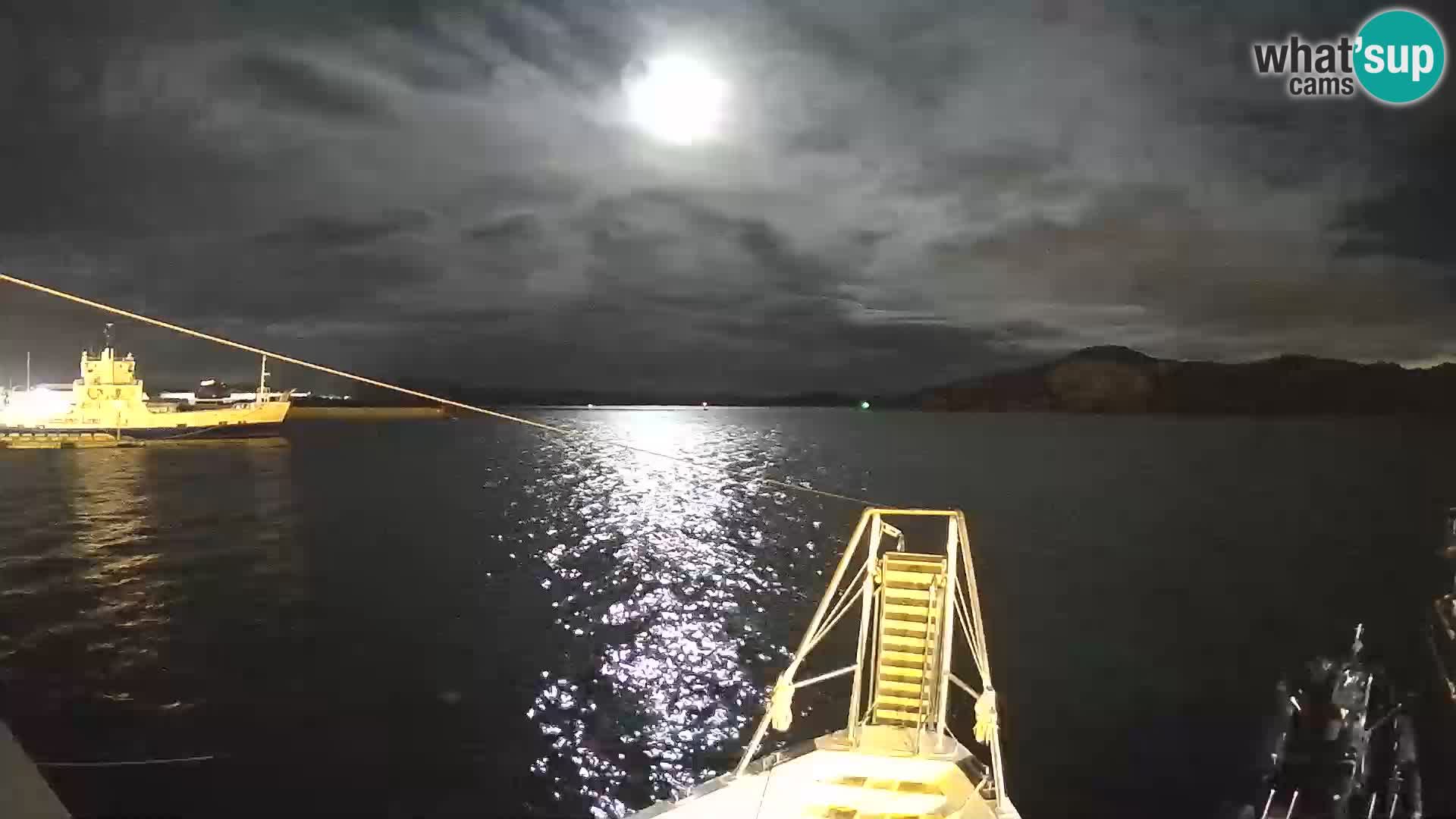 El barco Lo Squalo IV – webcam en directo archipiélago La Maddalena – Cerdeña – Italia