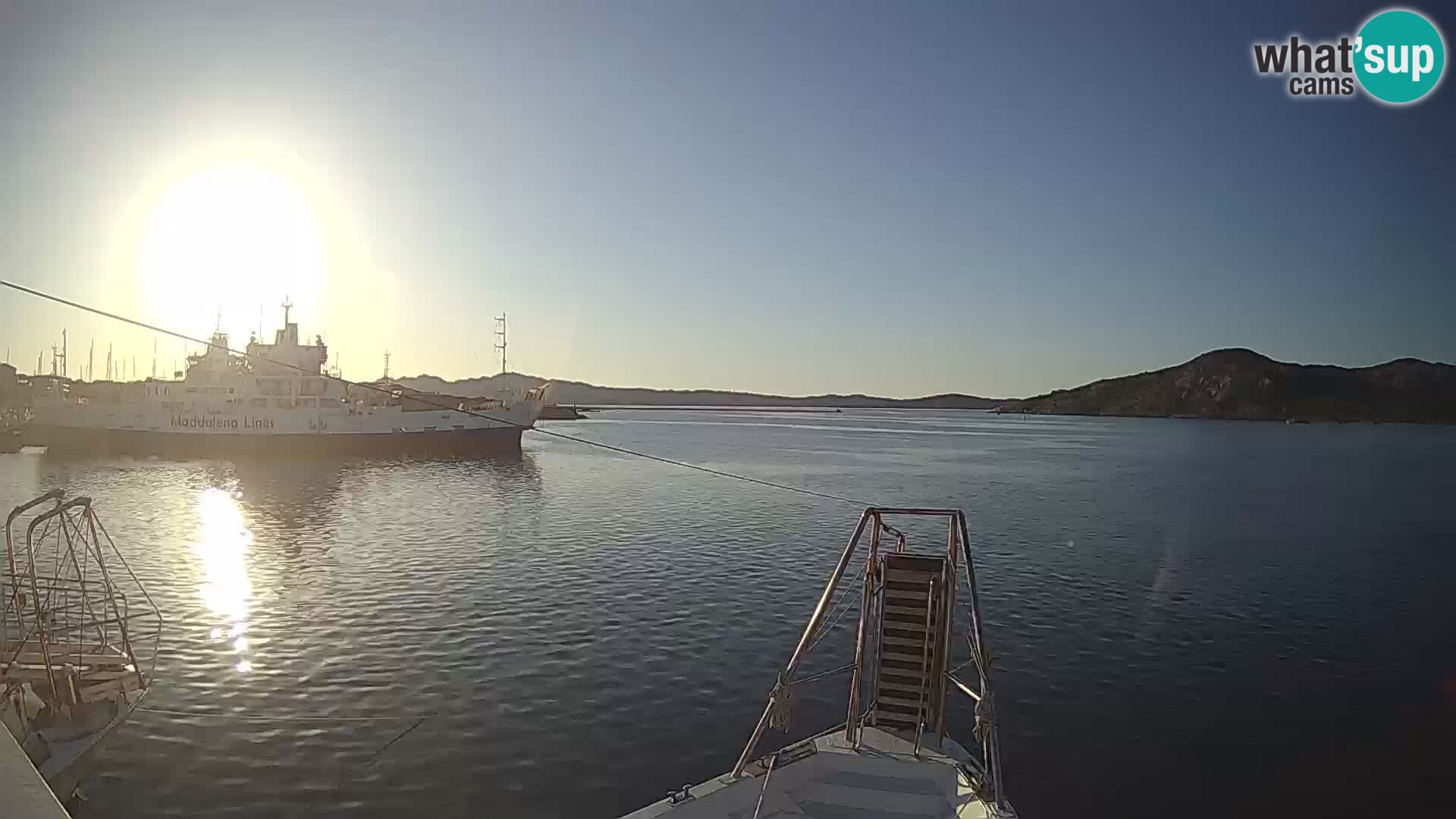 El barco Lo Squalo IV – webcam en directo archipiélago La Maddalena – Cerdeña – Italia