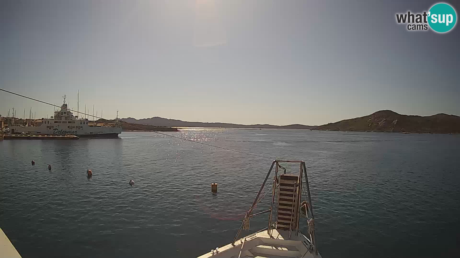 Le bateau Lo Squalo IV – webcam en direct arcipelago La Maddalena – Sardaigne – Italie