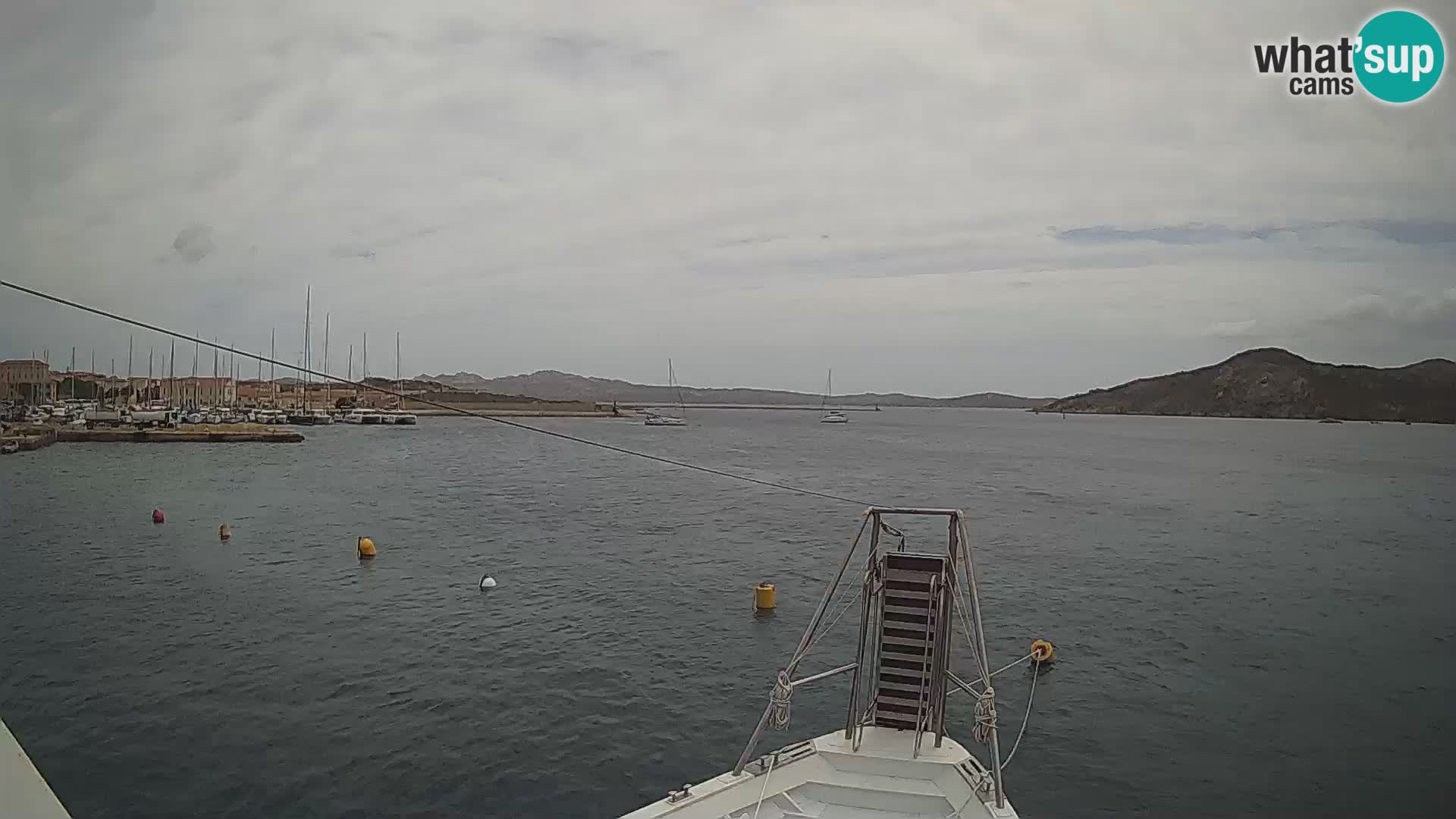 Das Boot Lo Squalo IV – Live Webcam Archipel La Maddalena – Sardinien – Italien