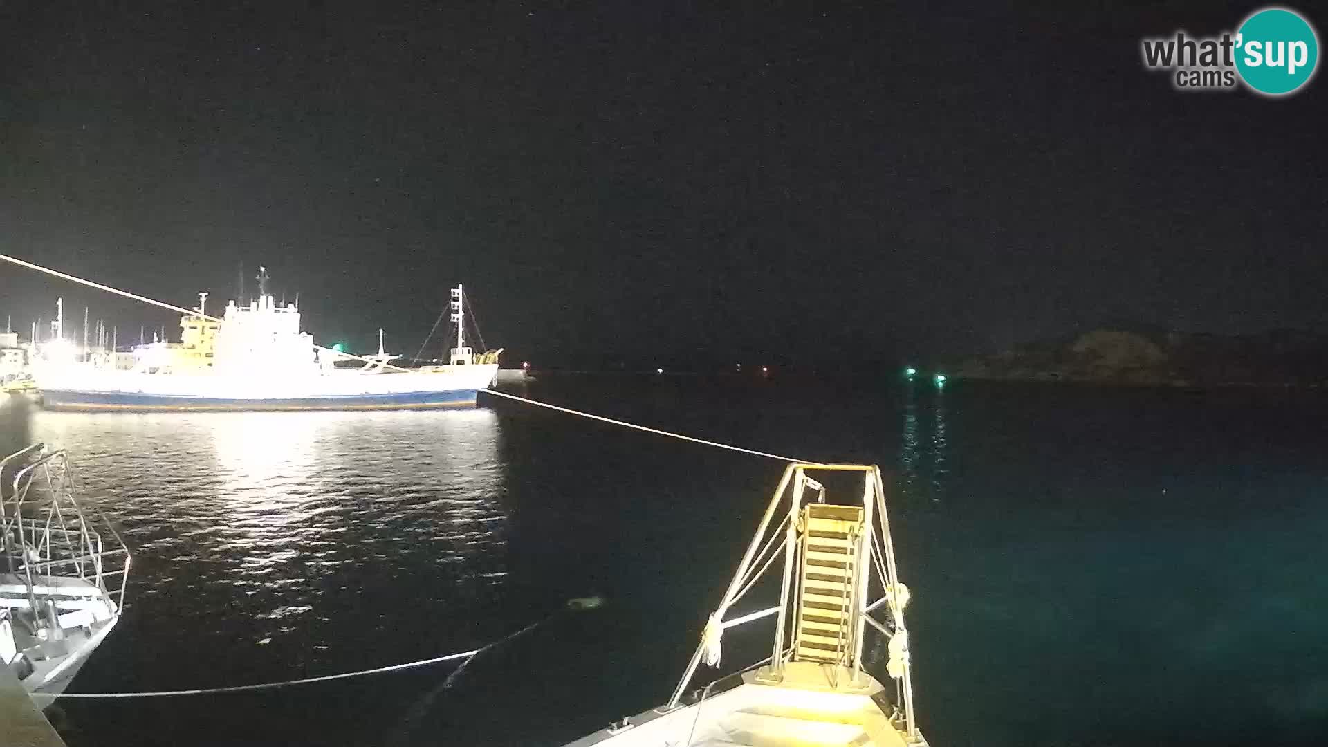 El barco Lo Squalo IV – webcam en directo archipiélago La Maddalena – Cerdeña – Italia