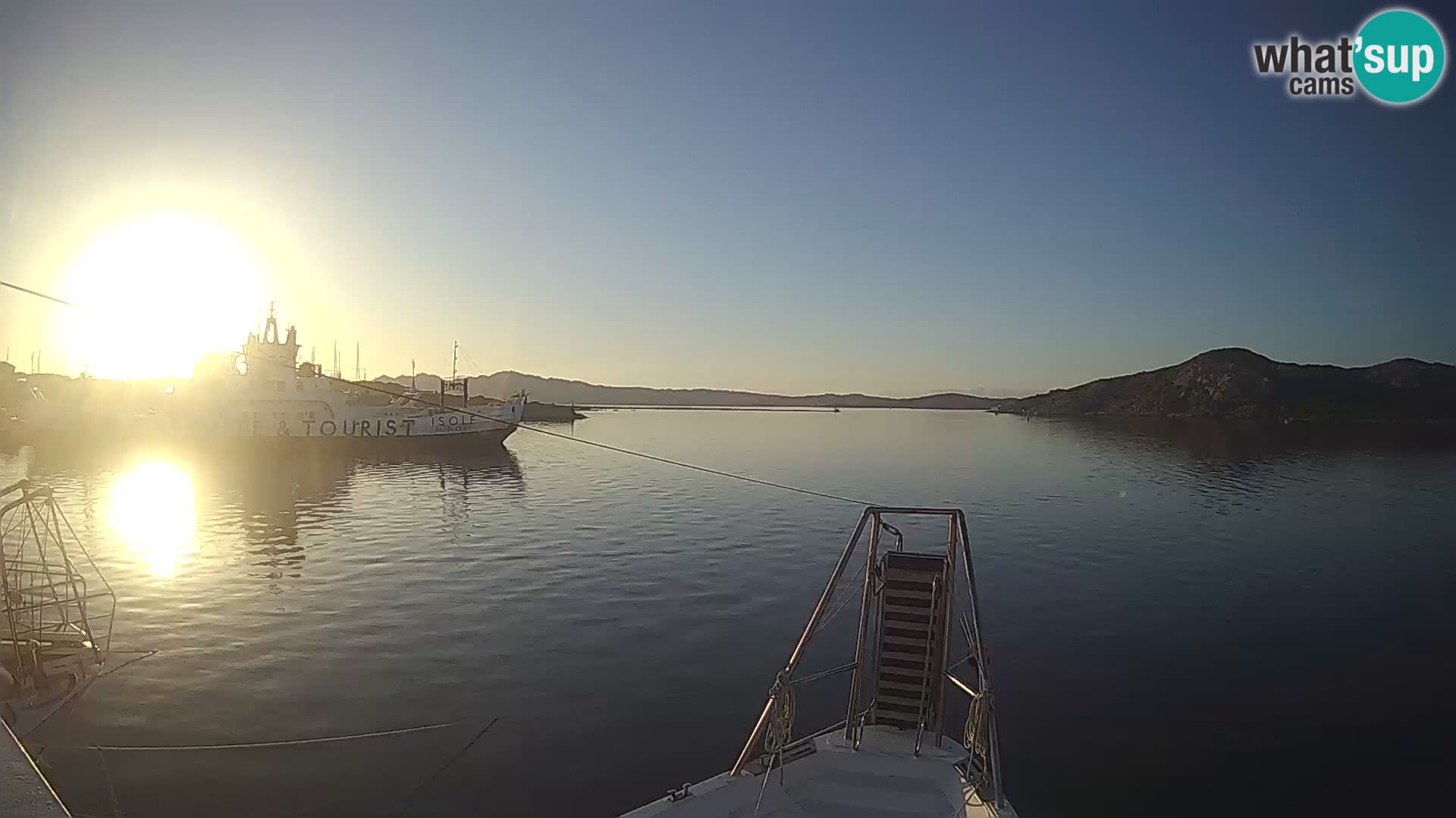Das Boot Lo Squalo IV – Live Webcam Archipel La Maddalena – Sardinien – Italien