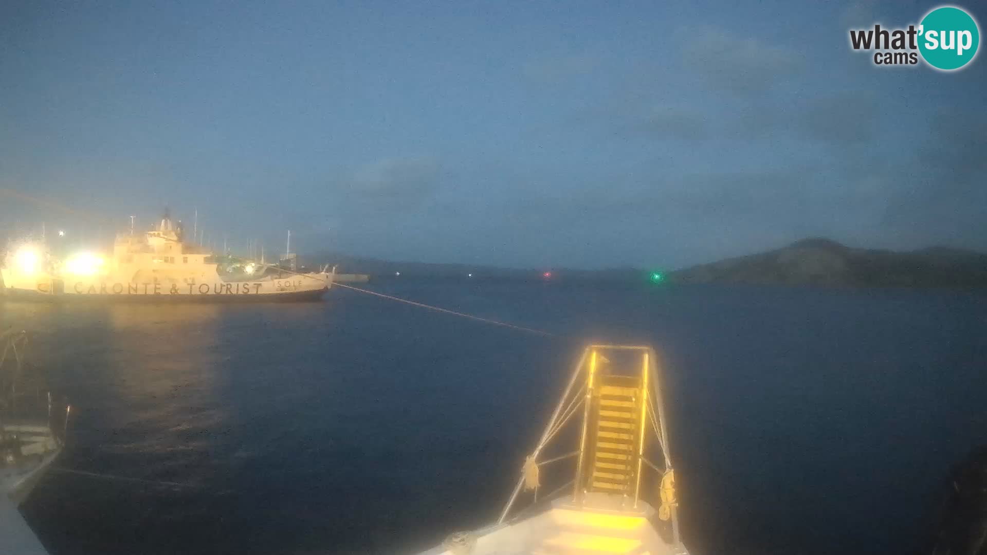 Das Boot Lo Squalo IV – Live Webcam Archipel La Maddalena – Sardinien – Italien