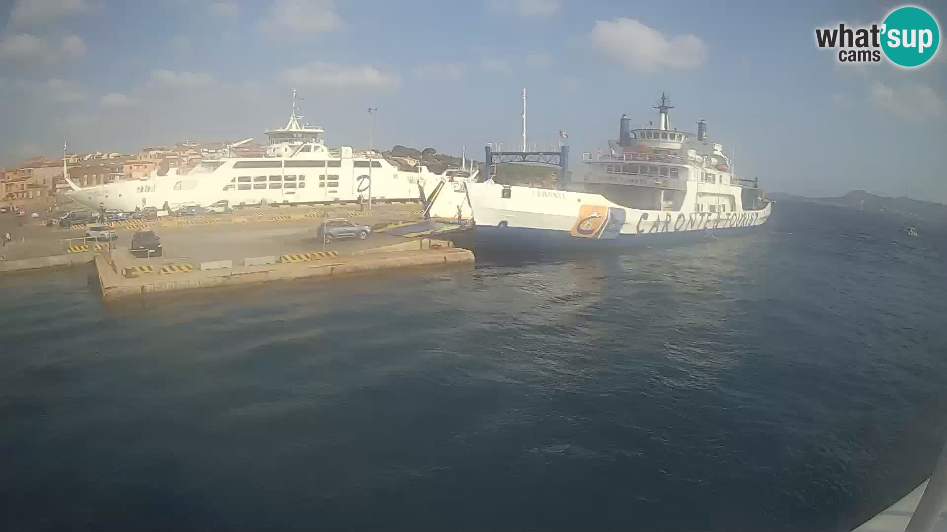 Le bateau Lo Squalo IV – webcam en direct arcipelago La Maddalena – Sardaigne – Italie
