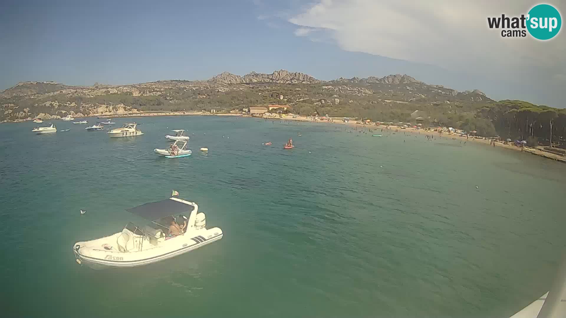 Das Boot Lo Squalo IV – Live Webcam Archipel La Maddalena – Sardinien – Italien