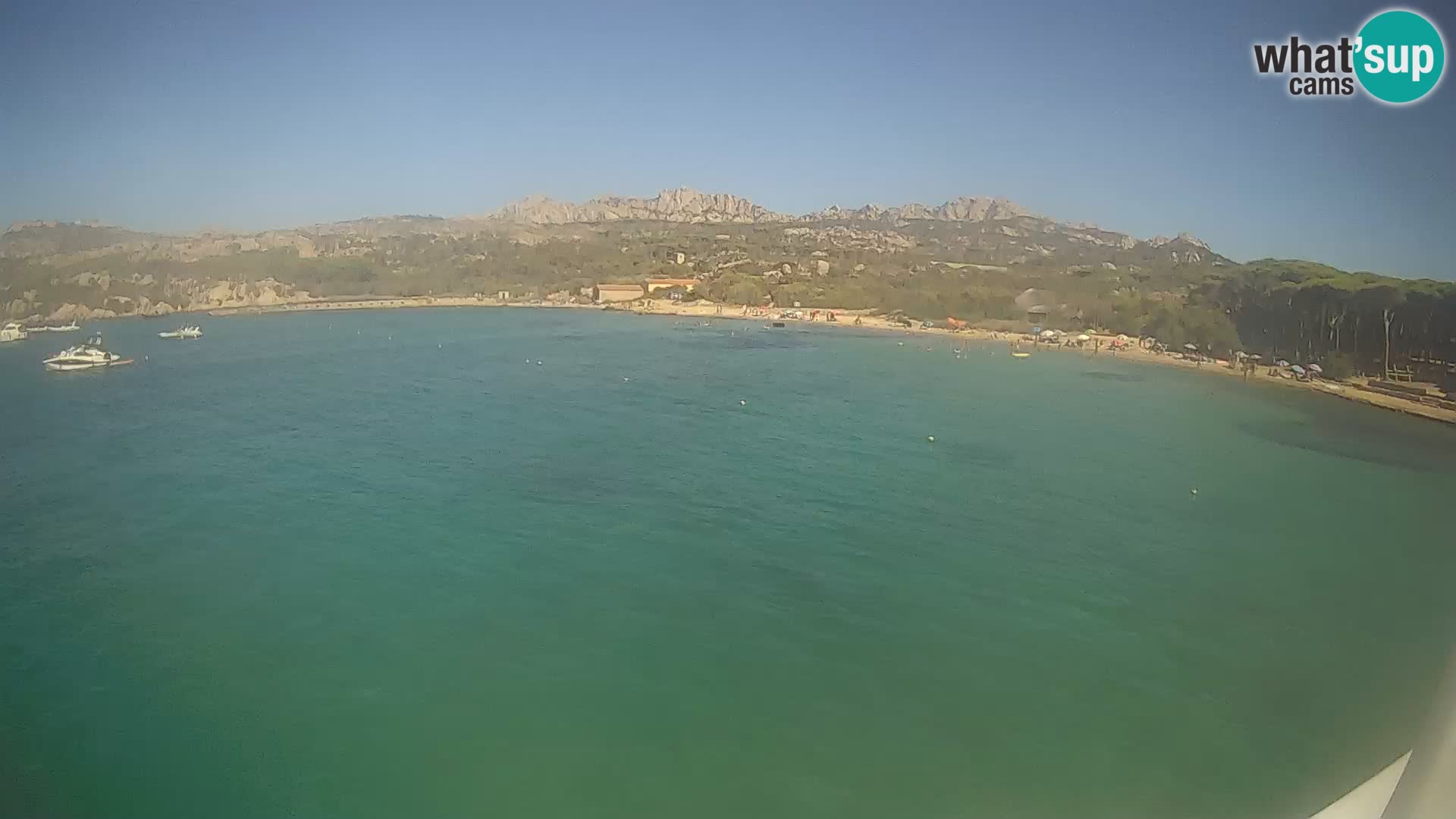 Le bateau Lo Squalo IV – webcam en direct arcipelago La Maddalena – Sardaigne – Italie