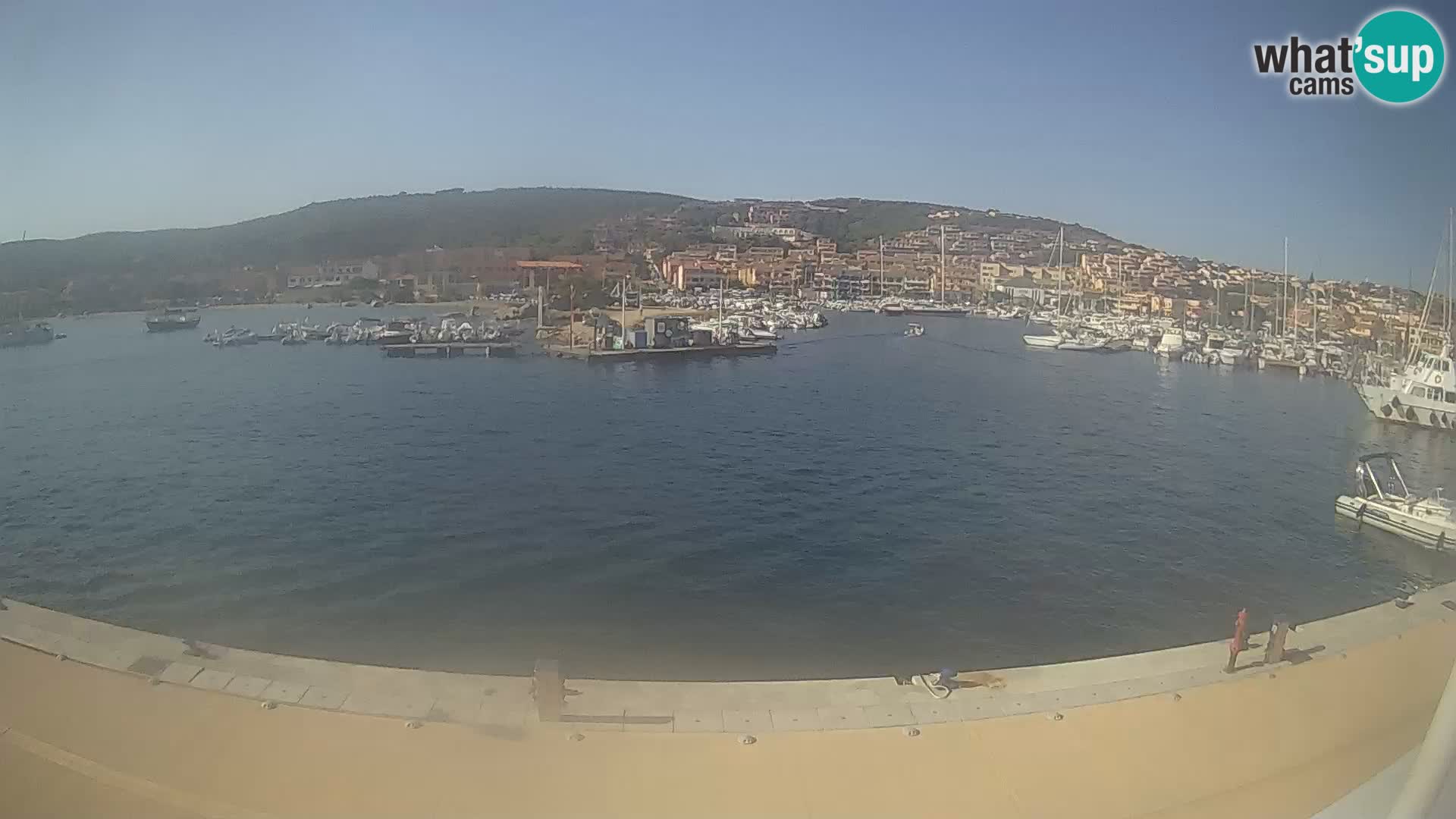 Das Boot Lo Squalo IV – Live Webcam Archipel La Maddalena – Sardinien – Italien