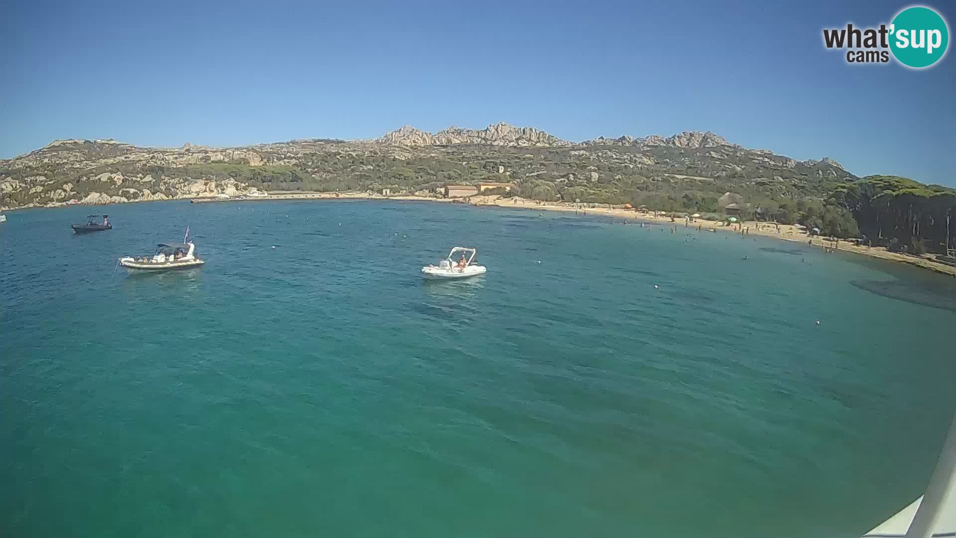 Le bateau Lo Squalo IV – webcam en direct arcipelago La Maddalena – Sardaigne – Italie