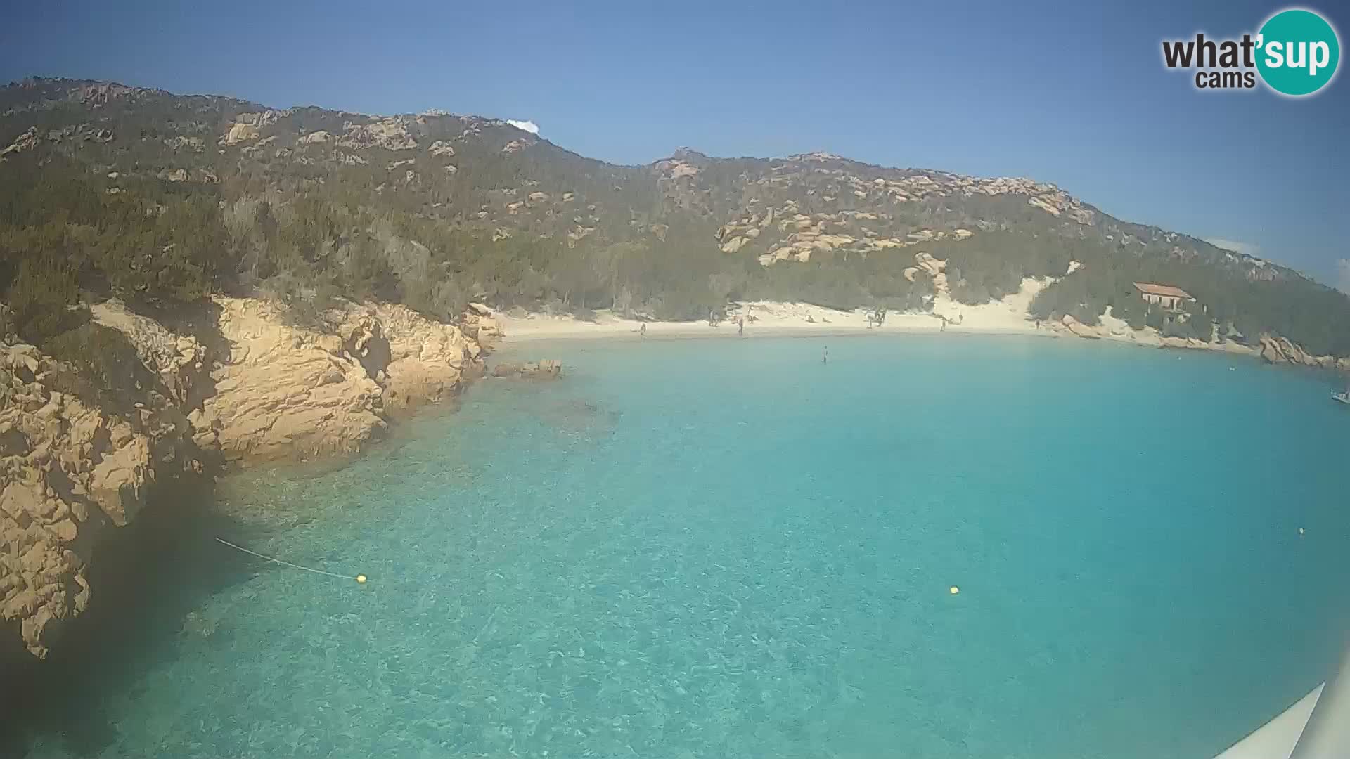 Le bateau Lo Squalo IV – webcam en direct arcipelago La Maddalena – Sardaigne – Italie