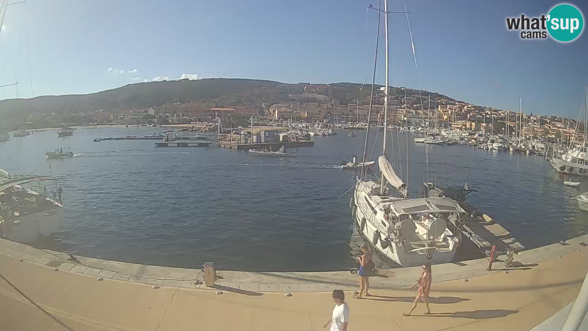 Das Boot Lo Squalo IV – Live Webcam Archipel La Maddalena – Sardinien – Italien