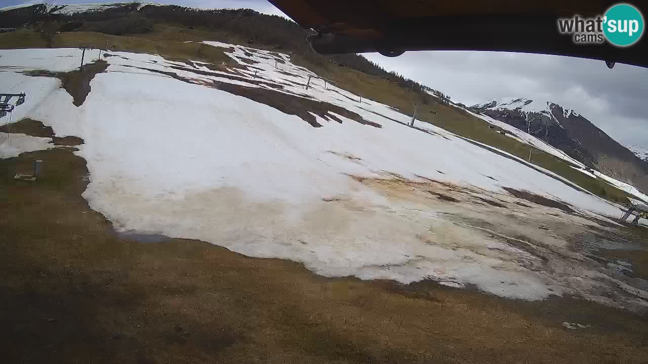Livigno live webcam – view on Livigno Ski School area – LivignoGO