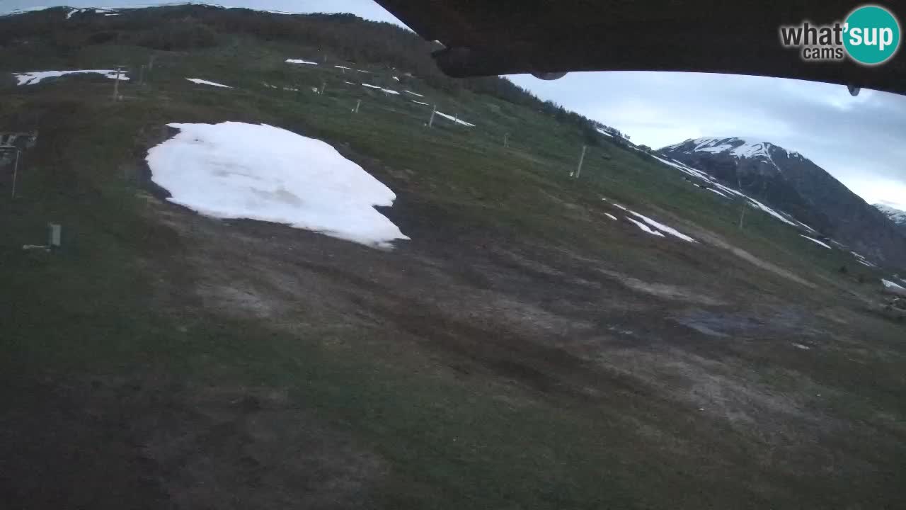 Livigno web kamera – pogled na Livigno Ski School area – LivignoGO