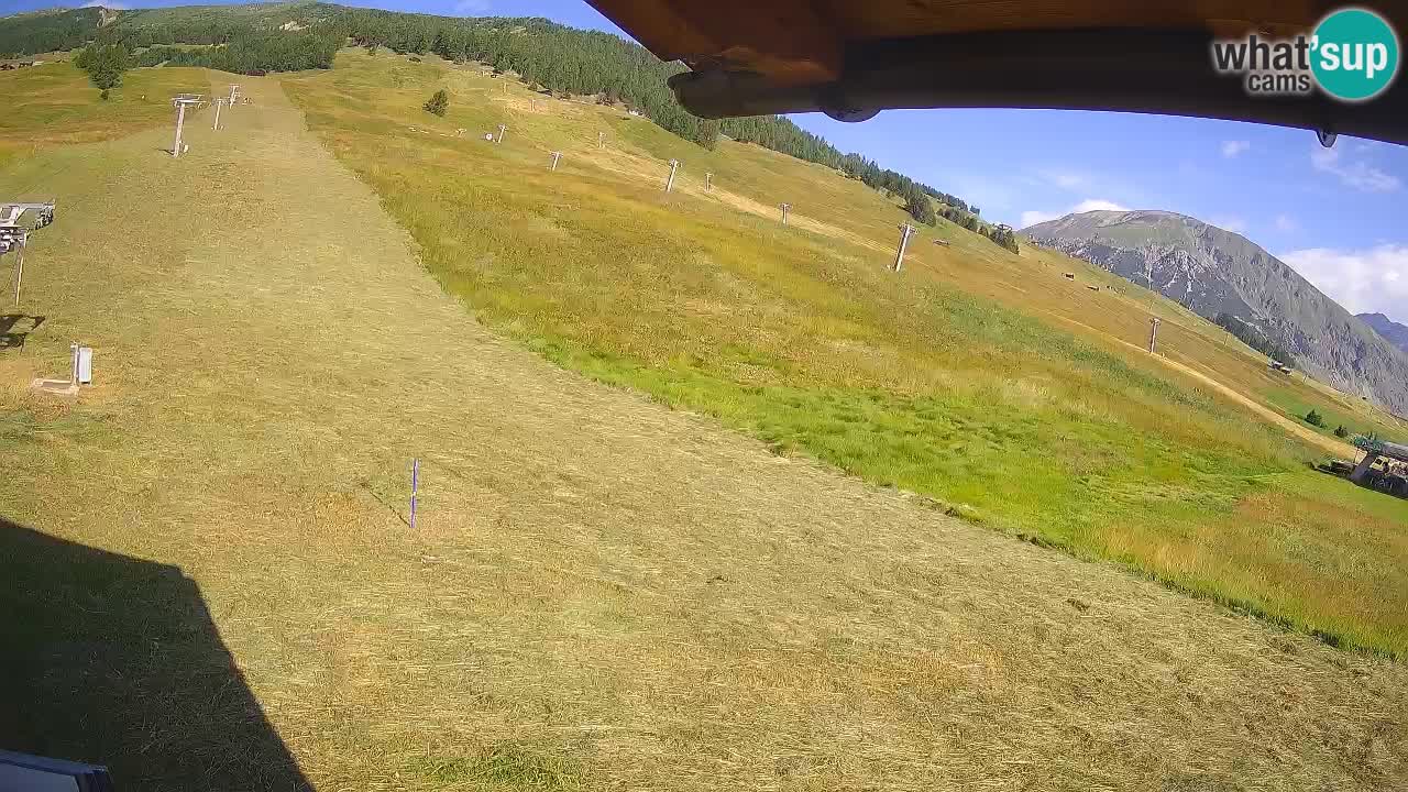 Livigno webcam – view on Livigno Ski School area – LivignoGO