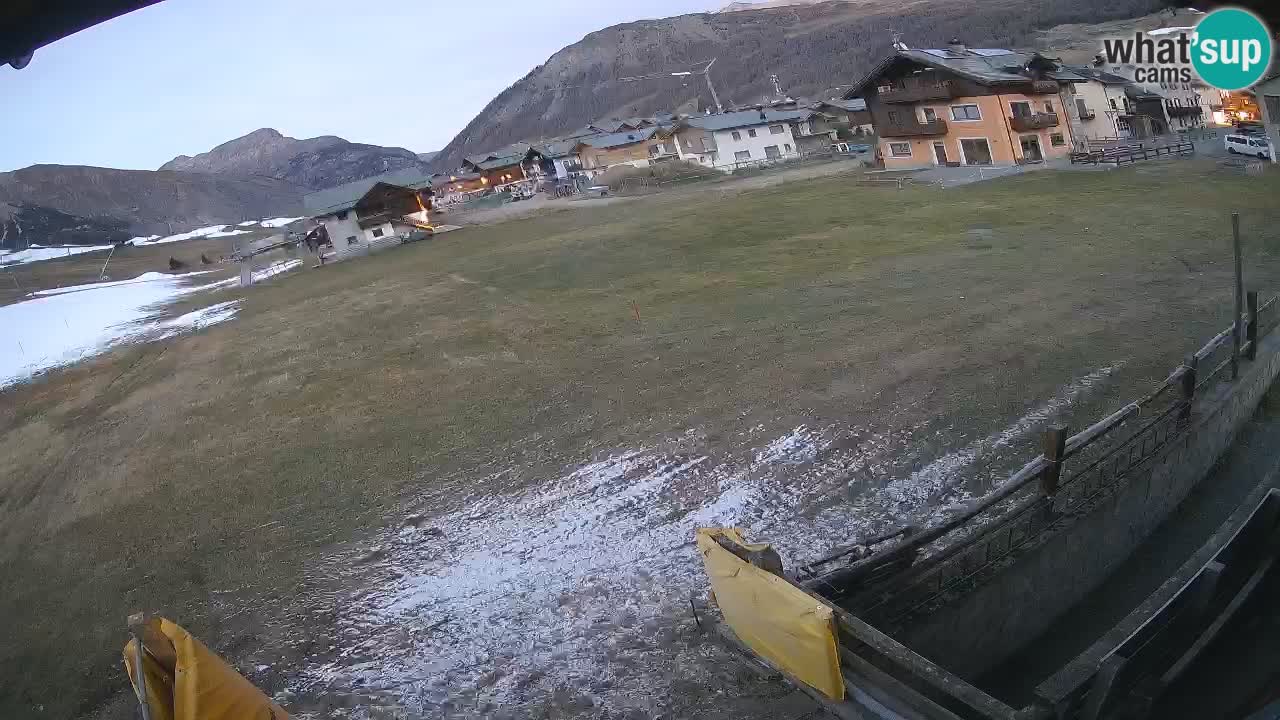 Livigno webcam – view on Livigno Ski School area – LivignoGO