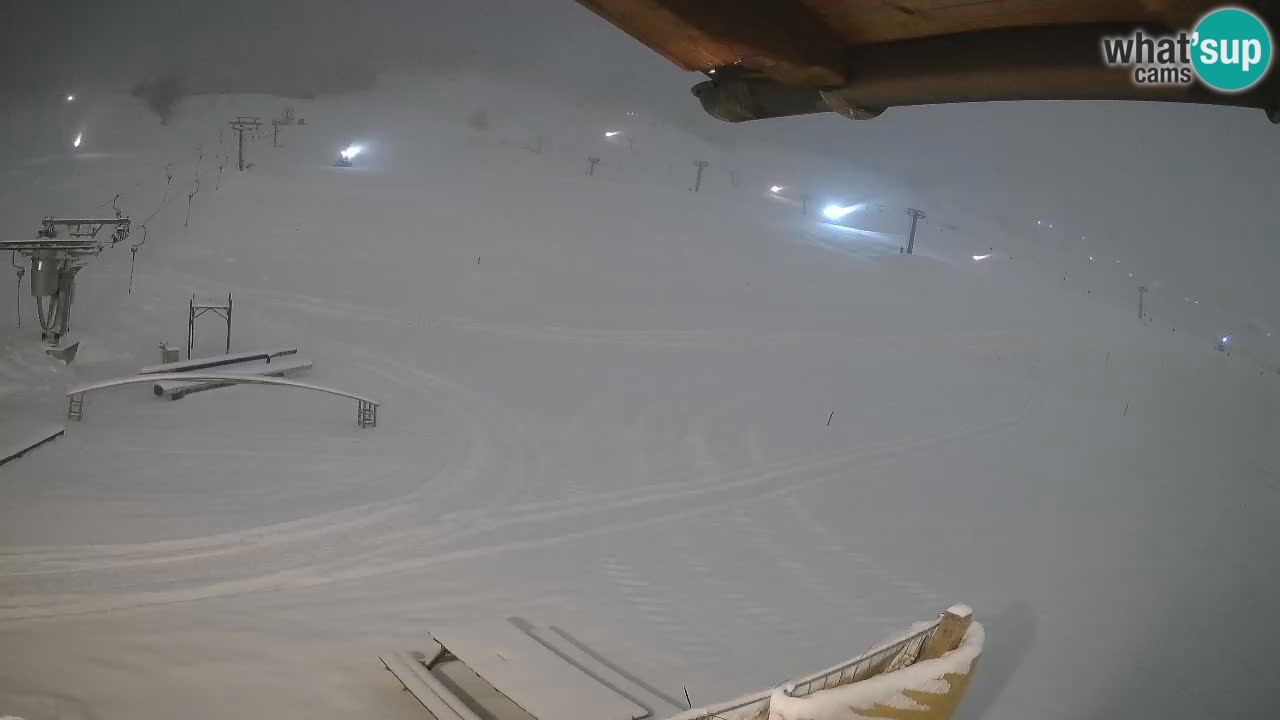 Livigno webcam – view on Livigno Ski School area – LivignoGO