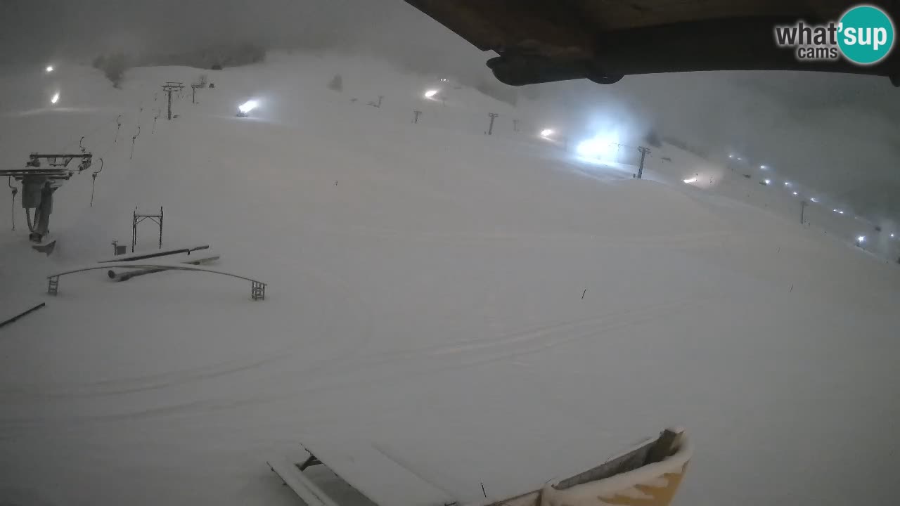 Livigno LIVE cam smučišče | pogled na smučarske proge