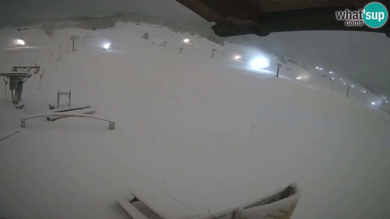 Livigno LIVE cam smučišče | pogled na smučarske proge