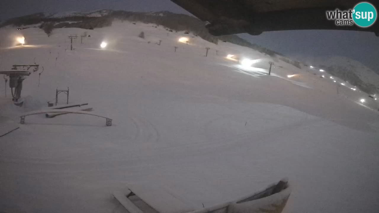 Livigno LIVE cam smučišče | pogled na smučarske proge