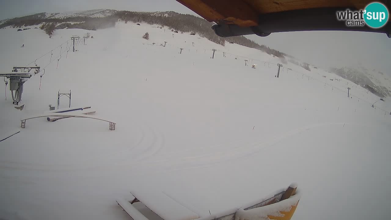 Livigno LIVE cam smučišče | pogled na smučarske proge