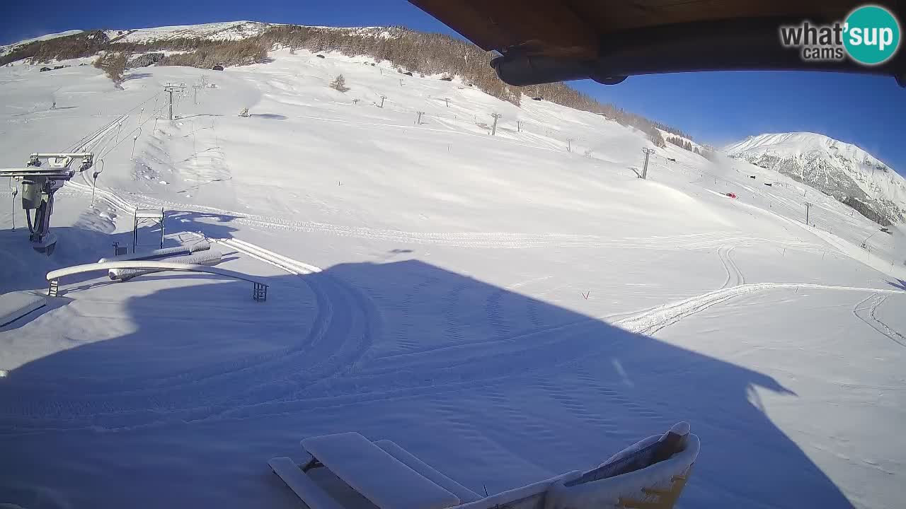 LIVIGNO Skigebiet webcam | Skipisten