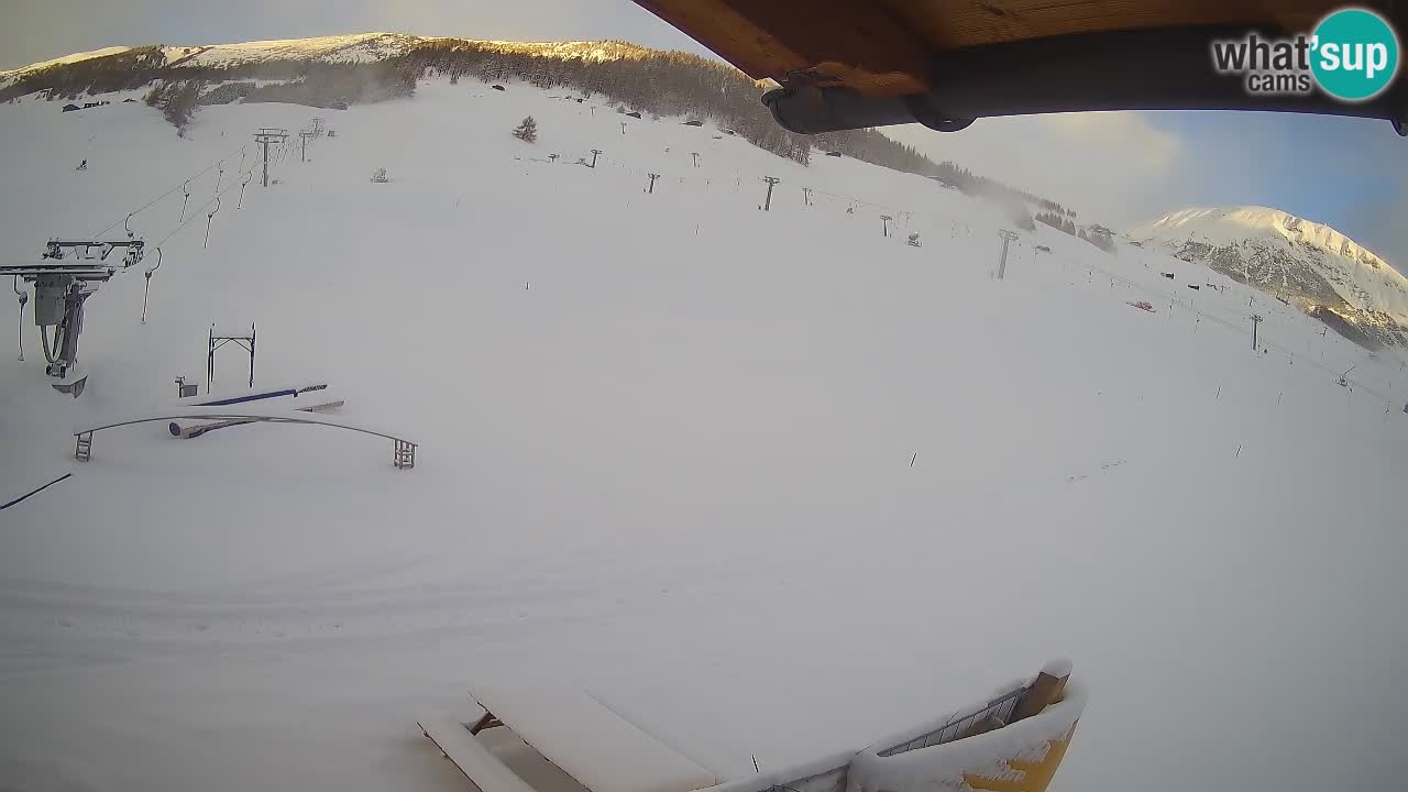 LIVIGNO Skigebiet webcam | Skipisten