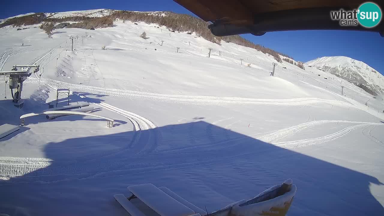 LIVIGNO Skigebiet webcam | Skipisten