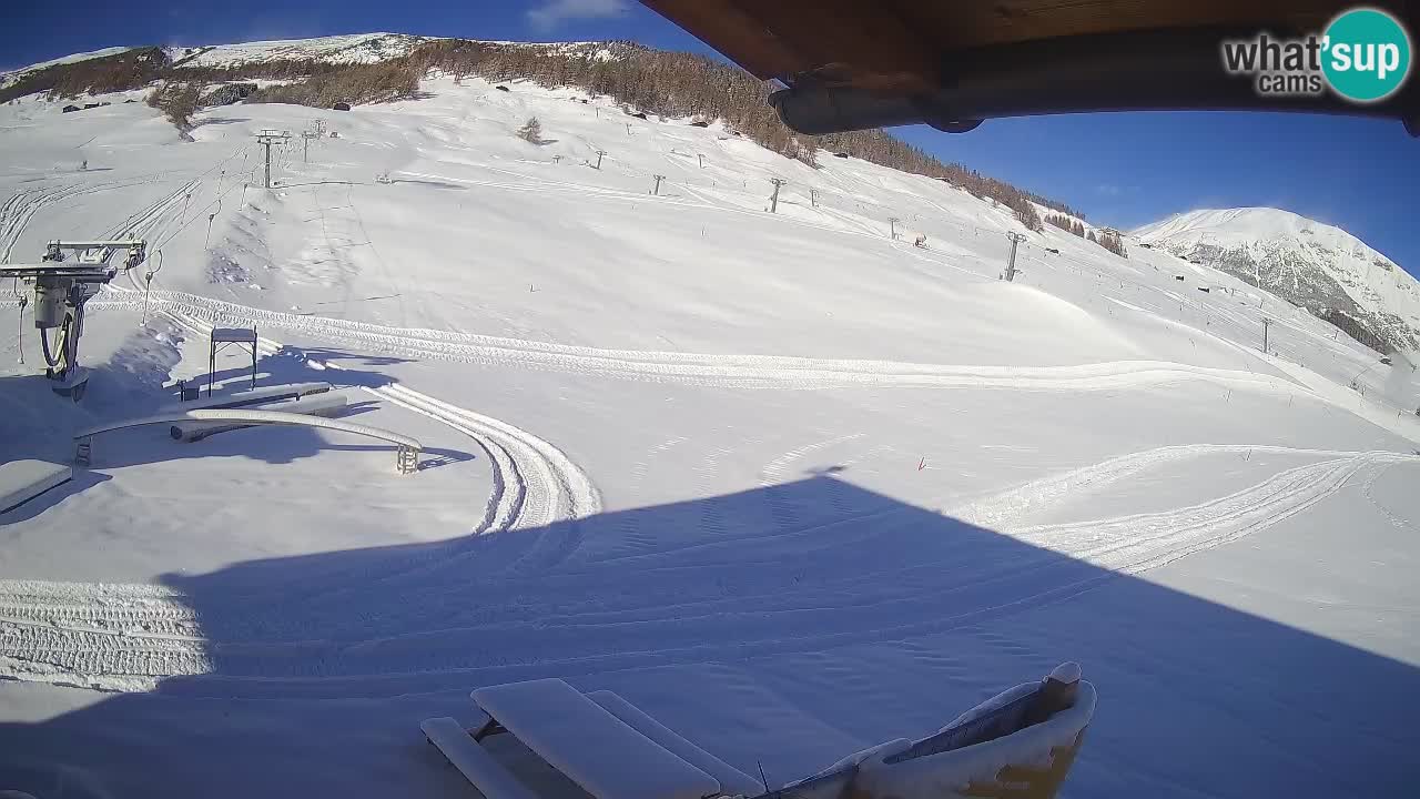 LIVIGNO Skigebiet webcam | Skipisten