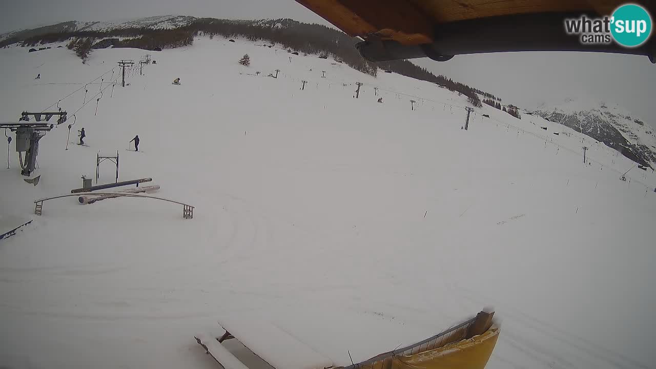 LIVIGNO Skigebiet webcam | Skipisten